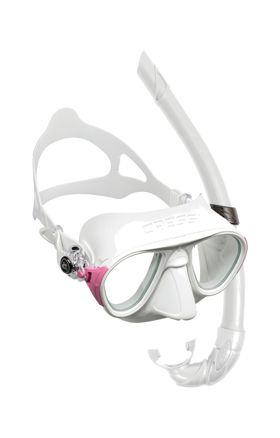 kit máscara y tubo snorkel buceo calibro + corsica de cressi